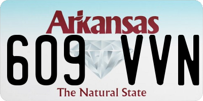 AR license plate 609VVN