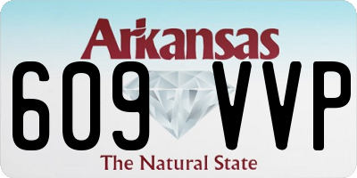 AR license plate 609VVP