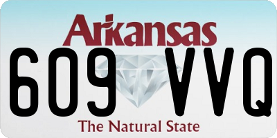 AR license plate 609VVQ