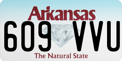 AR license plate 609VVU