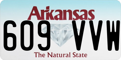AR license plate 609VVW
