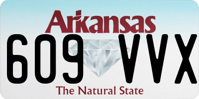 AR license plate 609VVX