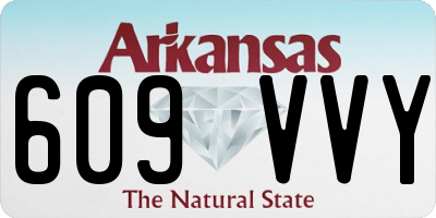 AR license plate 609VVY