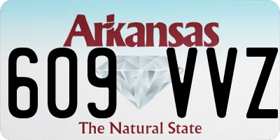 AR license plate 609VVZ