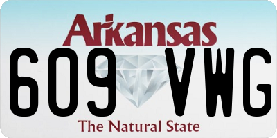 AR license plate 609VWG