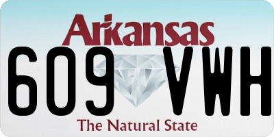 AR license plate 609VWH