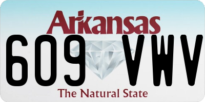 AR license plate 609VWV