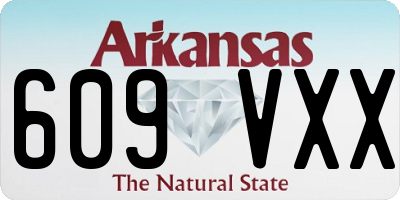 AR license plate 609VXX