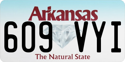 AR license plate 609VYI