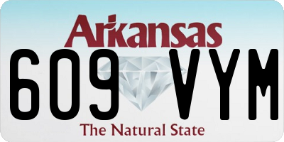 AR license plate 609VYM