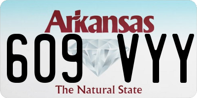 AR license plate 609VYY