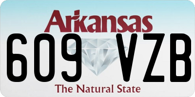 AR license plate 609VZB
