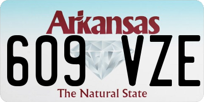 AR license plate 609VZE