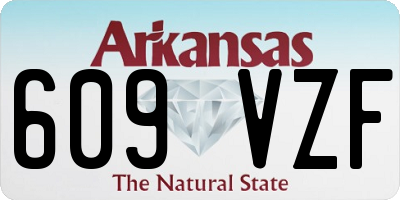 AR license plate 609VZF