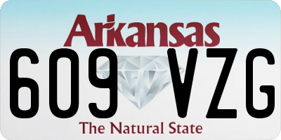 AR license plate 609VZG