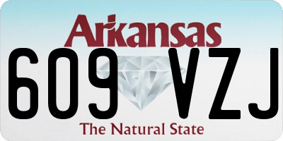 AR license plate 609VZJ