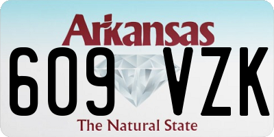 AR license plate 609VZK