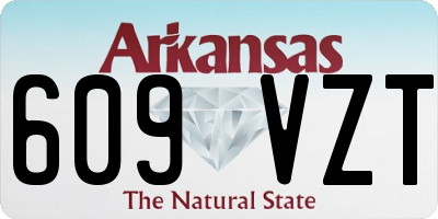 AR license plate 609VZT