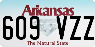 AR license plate 609VZZ