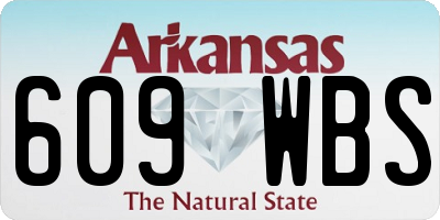 AR license plate 609WBS