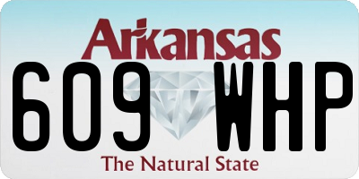 AR license plate 609WHP