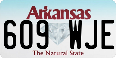 AR license plate 609WJE