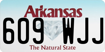 AR license plate 609WJJ