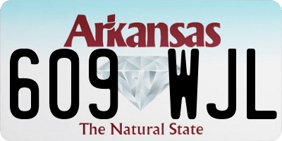 AR license plate 609WJL