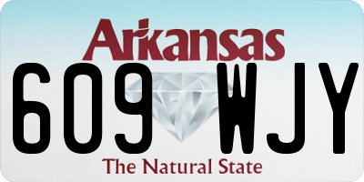 AR license plate 609WJY