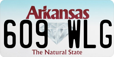AR license plate 609WLG