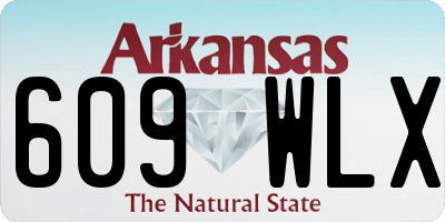 AR license plate 609WLX