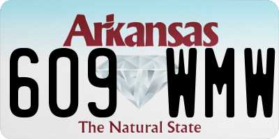 AR license plate 609WMW
