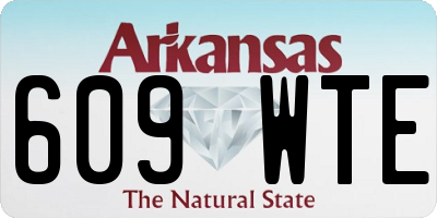 AR license plate 609WTE