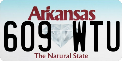 AR license plate 609WTU