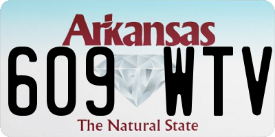 AR license plate 609WTV