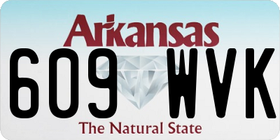 AR license plate 609WVK