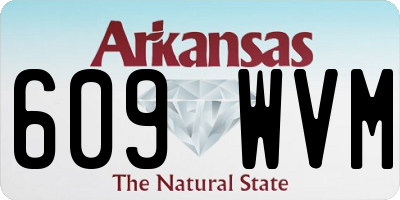 AR license plate 609WVM