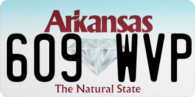 AR license plate 609WVP