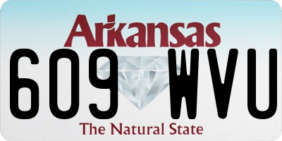 AR license plate 609WVU