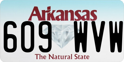 AR license plate 609WVW