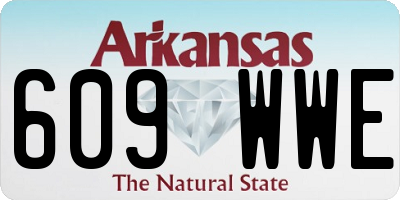 AR license plate 609WWE