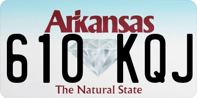 AR license plate 610KQJ