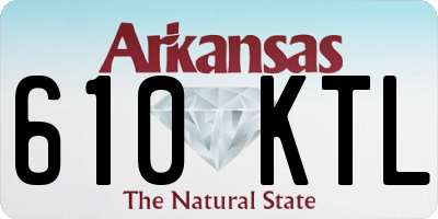 AR license plate 610KTL