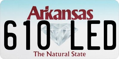 AR license plate 610LED