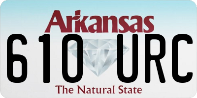 AR license plate 610URC