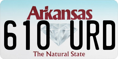 AR license plate 610URD