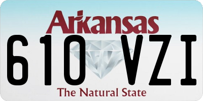 AR license plate 610VZI