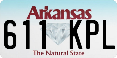 AR license plate 611KPL