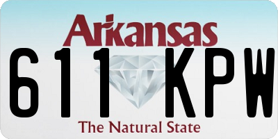 AR license plate 611KPW