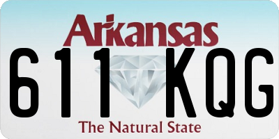 AR license plate 611KQG